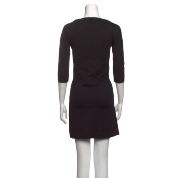 Rag & Bone Black Long Sleeve Ponte Knit Dress - Picture 2 of 11